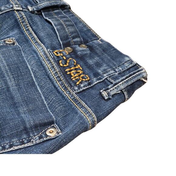 G-STAR RAW Midge Straight 5 Pocket Adjustable Waist Jeans Womens 28x32 Durable - Picture 8 of 13